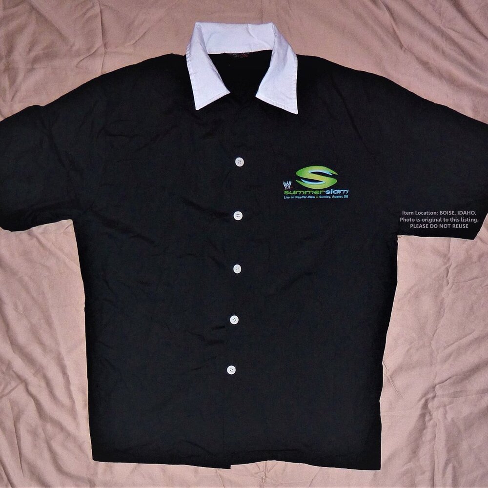 SummerSlam 2007 bowling shirt WWE promo pay-per-view